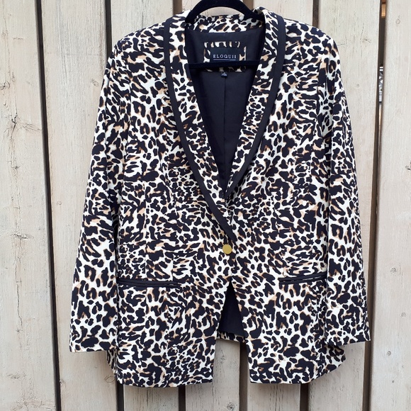 Eloquii Jackets & Blazers - Leopard Print Blazer by Eloquii